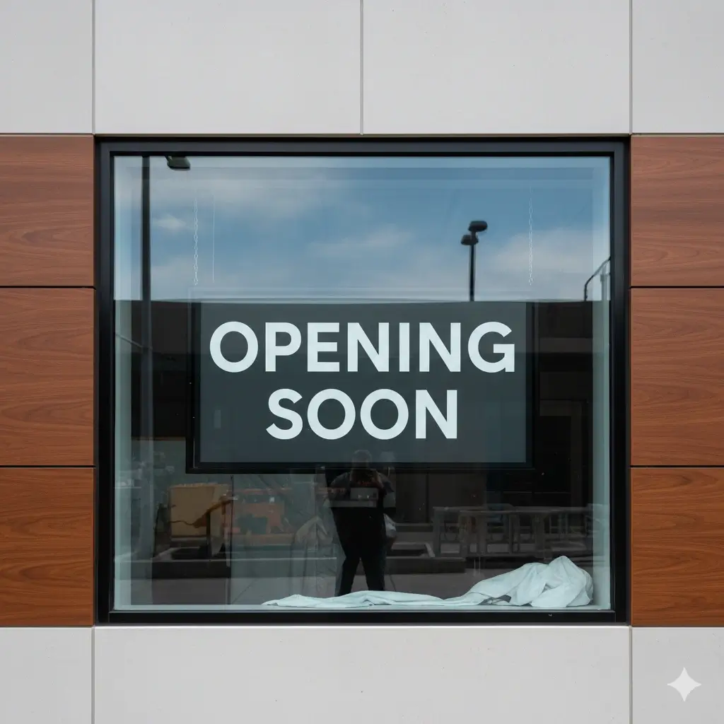 Before editing - Sostituzione messaggio su insegna